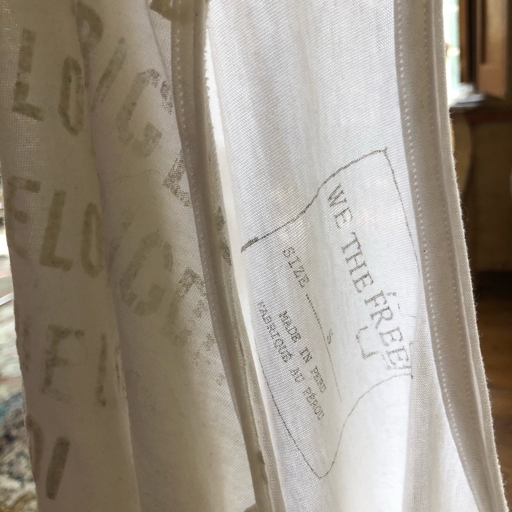 FP White Worded Tee - Picture 5 of 6
